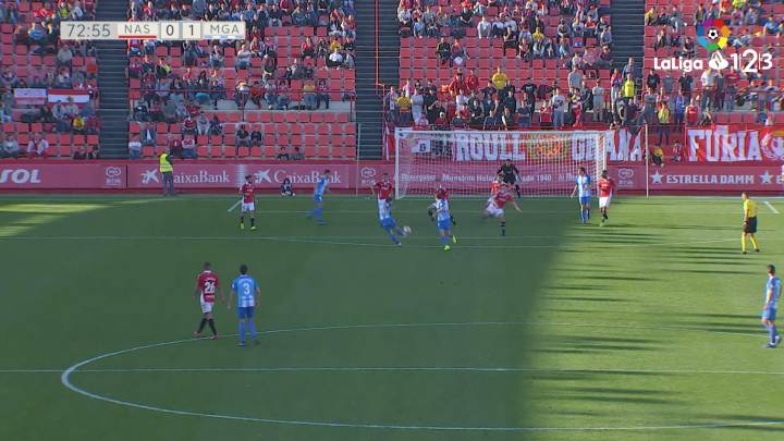 Resumen y gol del Nástic vs. Málaga de la Liga 1|2|3