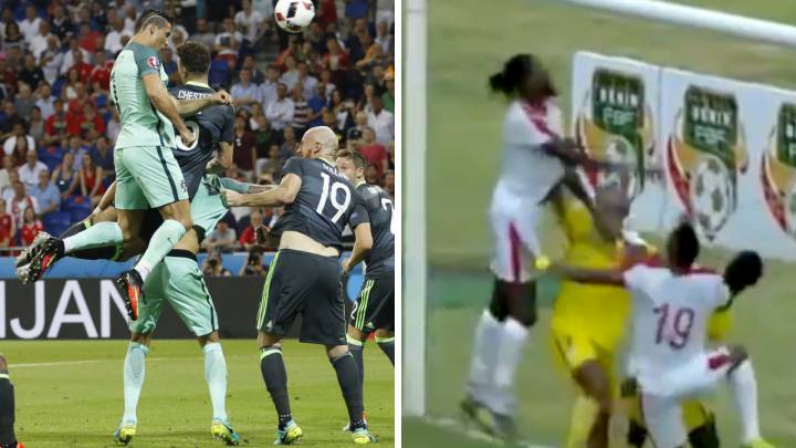 El salto de Adebayor que recordó al de Cristiano en la Euro 2016