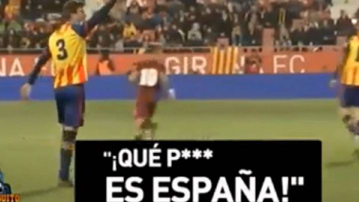 Barcelona's Piqué tells chanting Catalan fans to respect Spain