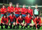 Así fue la alineación del España 12-1 Malta de 1983