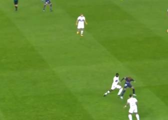 Pocas veces le han robado un balón así a Mbappé con esta desventaja: la clase de Ndombélé
