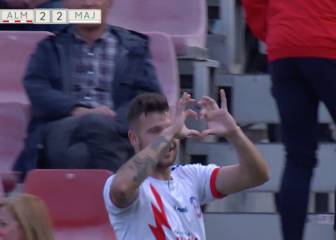 Ruibal frena al Almería y da un punto importante a su equipo