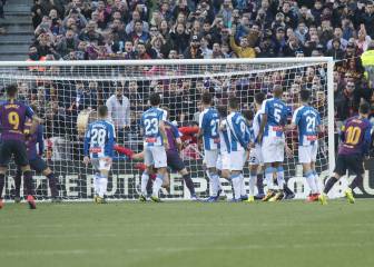 Dos caricias de Messi le bastan al Barça para tumbar al Espanyol