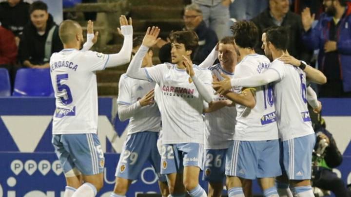 Zaragoza 3-0 Nàstic: resumen, goles y resultado del partido