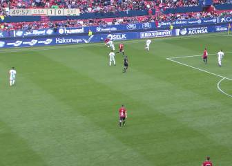 Un gol de Rober Ibáñez deja a Osasuna más cerca del ascenso