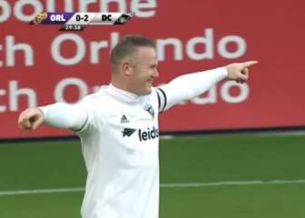El golazo de Rooney sin ángulo deja atónito el estadio