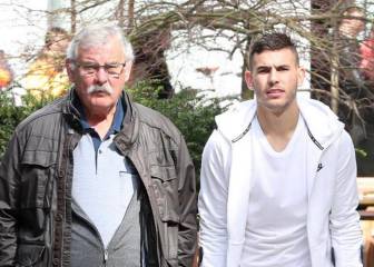 Lucas Hernández begins his rehabilitation in Munich