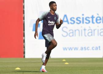 Dembélé returns as he completes work with group