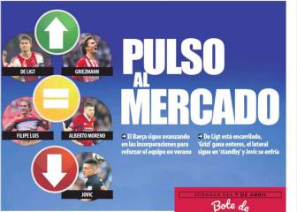 Griezmann ya está por delante de Jovic para el Barça