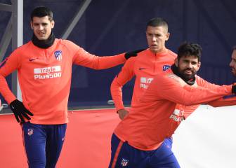 Diego Costa and Morata eyeing return against Barcelona