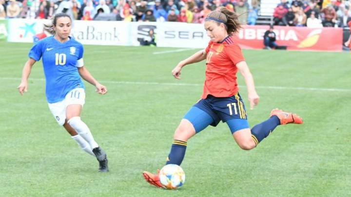 España 2-1 Brasil femenino: resumen, goles y resultado ...
