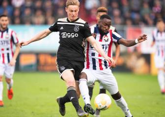 El 10% de lo que dé el Barça por De Jong al Ajax es del Willem II