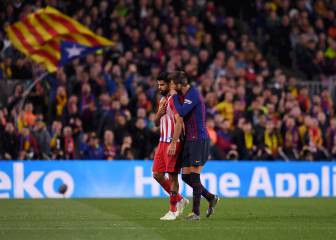 Piqué's words to Diego Costa in aftermath of striker's red card