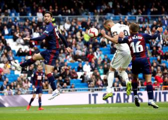 Los goles del sufrido triunfo del Madrid ante el Eibar de Orellana