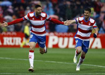 Puertas lanza al Granada en la carrera por el ascenso
