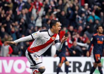 El Rayo no se rinde y frena la escalada del Valencia