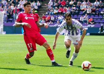 El Getafe salva un punto en el 94' con 10 y deja KO al Valladolid