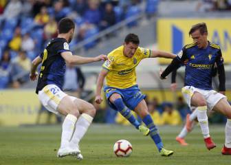 Machís guía el cómodo triunfo del Cádiz ante Las Palmas