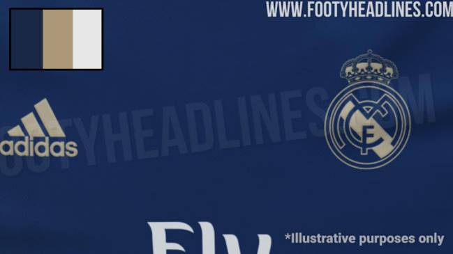 real madrid navy blue kit