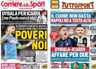 Marotta y Parataci ya hablan de un trueque Icardi-Dybala