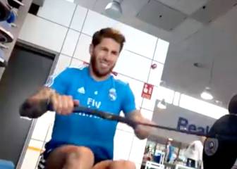 Ramos comparte su intensa rutina de entrenamiento