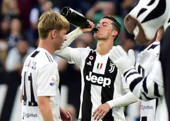 Cristiano tastes la dolce vita with Juve Scudetto triumph