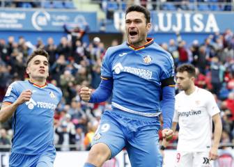 Triunfo de Champions de un gran Getafe contra el Sevilla