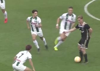 Se enredó pero salió jugando: la gran maniobra de De Jong
