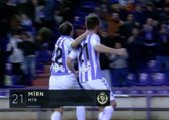 Míchel saca del descenso al Valladolid tras vencer al Girona