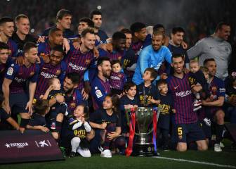 Barcelona crowned 2018-19 Liga champions