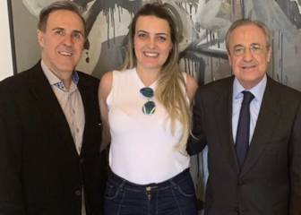 Neymar adviser Ribeiro meets Real chief Pérez in Madrid