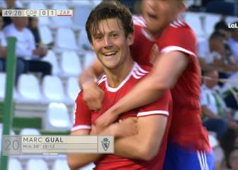 Marc Gual ilumina al Zaragoza