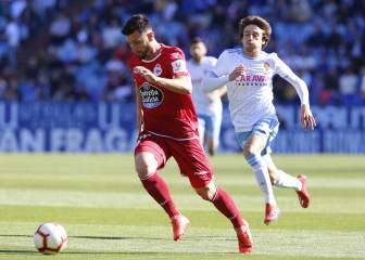 Pedro da al Deportivo una victoria de oro ante el Zaragoza