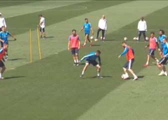 El Real Madrid prepara su visita a Anoeta
