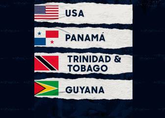 Grupo D: Estados Unidos, Panamá, Guyana y Trinidad