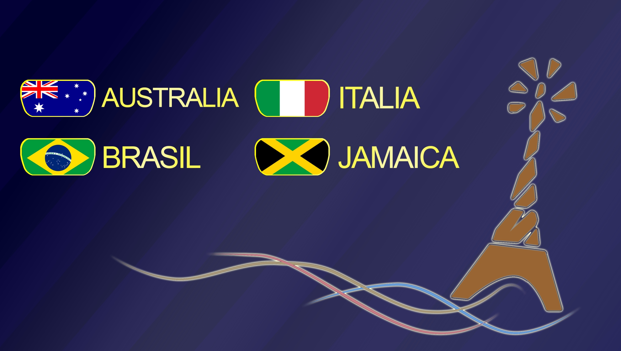 Grupo C: Australia, Italia, Brasil y Jamaica