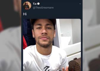 Horas después del adiós de Griezmann, su hermano hace un guiño a Neymar en Twitter