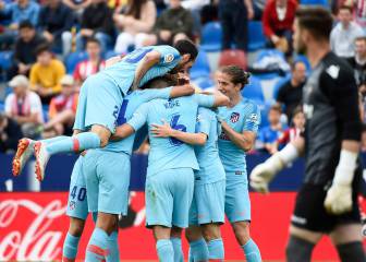 El Atleti se despide de sus pesos pesados con empate ante el Levante