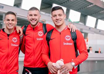 Madrid fear Jovic injury as player flies to China with Frankfurt