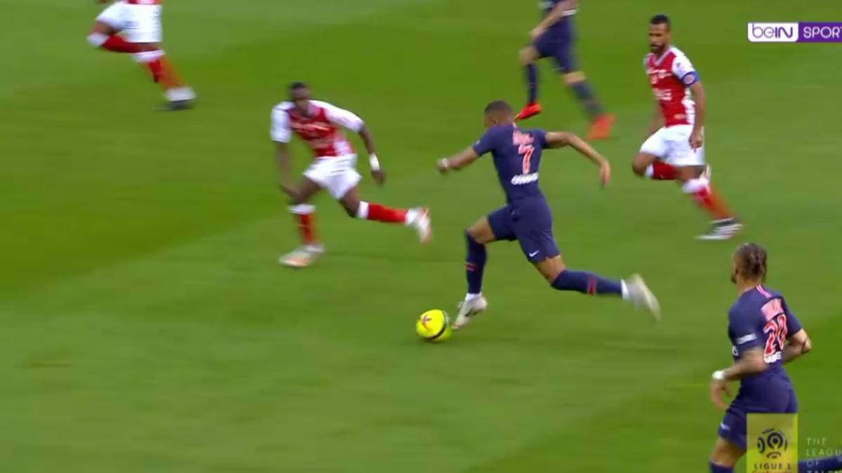El prodigioso sprint de Mbappé en su último partido del año - AS.com
