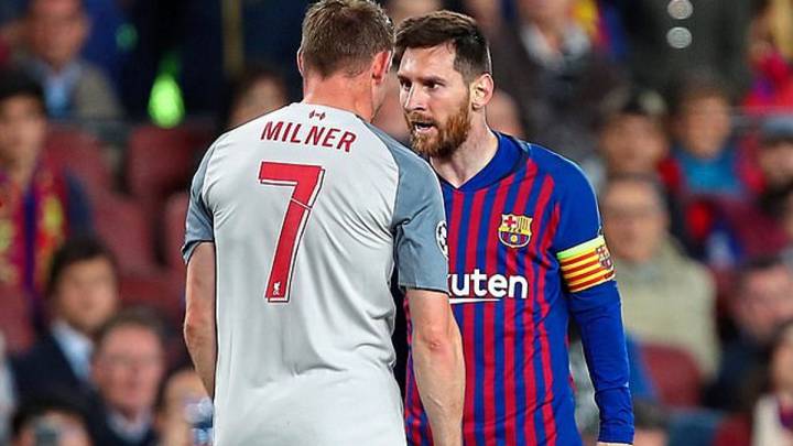 El insulto de Messi a Milner y su \
