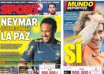 Griezmann y Neymar reeditan culebrón