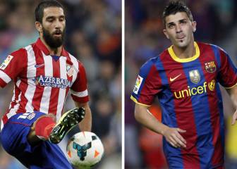 Arda y Villa, los fichajes Barça-Atlético de la última década