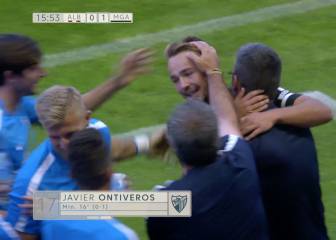 El Málaga asalta el Carlos Belmonte y la tercera plaza