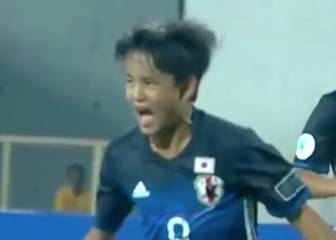 Takefusa Kubo: Real Madrid's Japanese signing in action