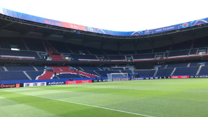 Futbol Femenino El Parque De Los Principes Se Viste De Gala Para La Inauguracion As Com