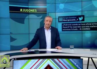 Josep Pedrerol cumplió su palabra, no presentó 'Jugones', pero salió al final del programa