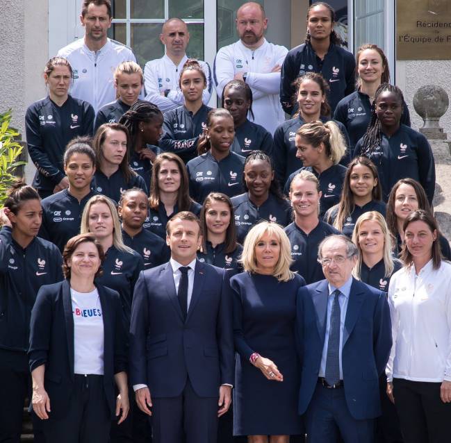 Francia, una de las favoritas al Mundial femenino.