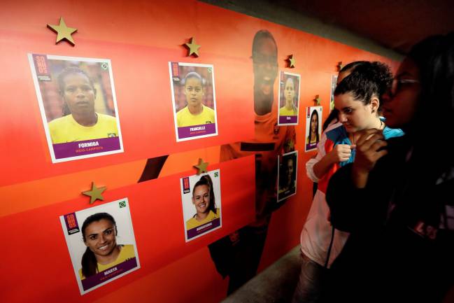 Brasil, una de las favoritas al Mundial femenino de Francia.