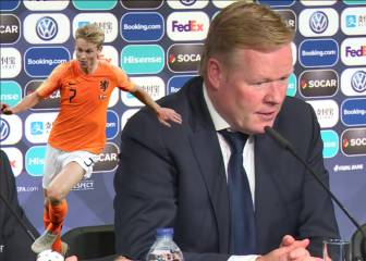Por si quedaban dudas de la calidad de De Jong, escuchen a Koeman hablar sobre él...